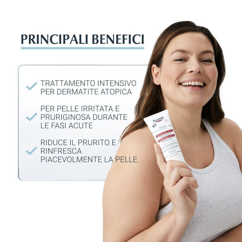 Eucerin AtopiControl Crema Intensiva per Fasi Acute 100ml