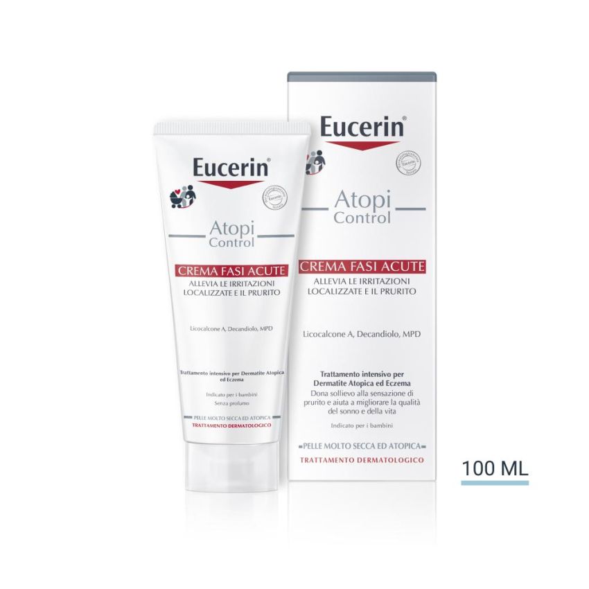 Eucerin AtopiControl Crema Intensiva per Fasi Acute 100ml