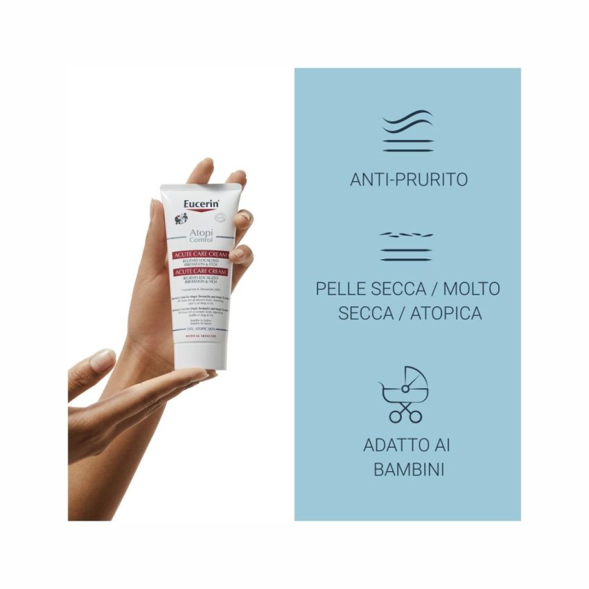 Eucerin AtopiControl Crema Intensiva per Fasi Acute 100ml