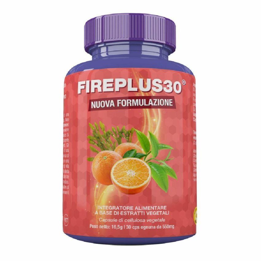 FirePlus30 - Integratore Alimentare, Confezione da 30 Capsule