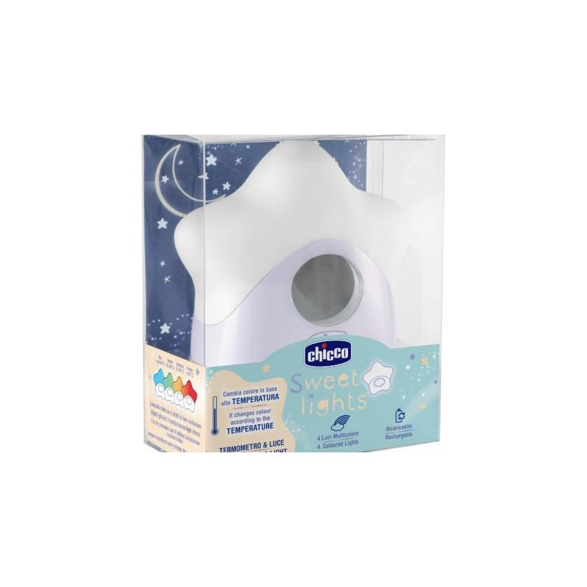 Chicco Termometro Notturno con Luce per Neonati 0m+