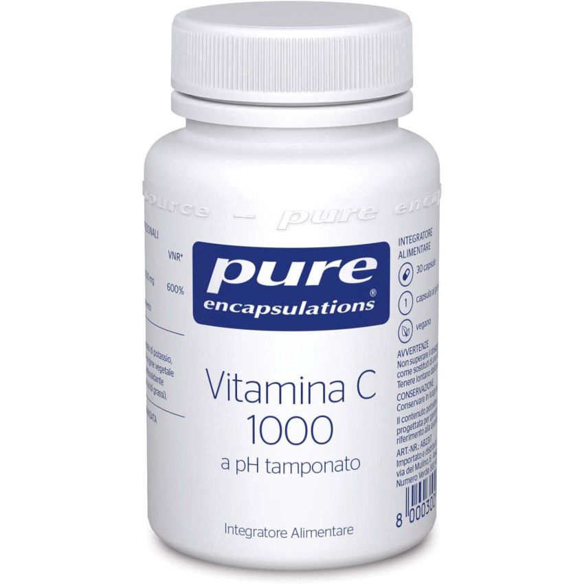 Pure Encapsulations - Vitamina C ad Alta Potenza 1000mg - 30 Capsule