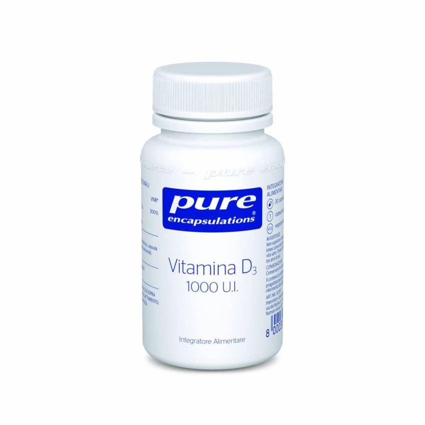 Pure Encapsulations - Vitamina D3 Alta Qualità, 30 Capsule