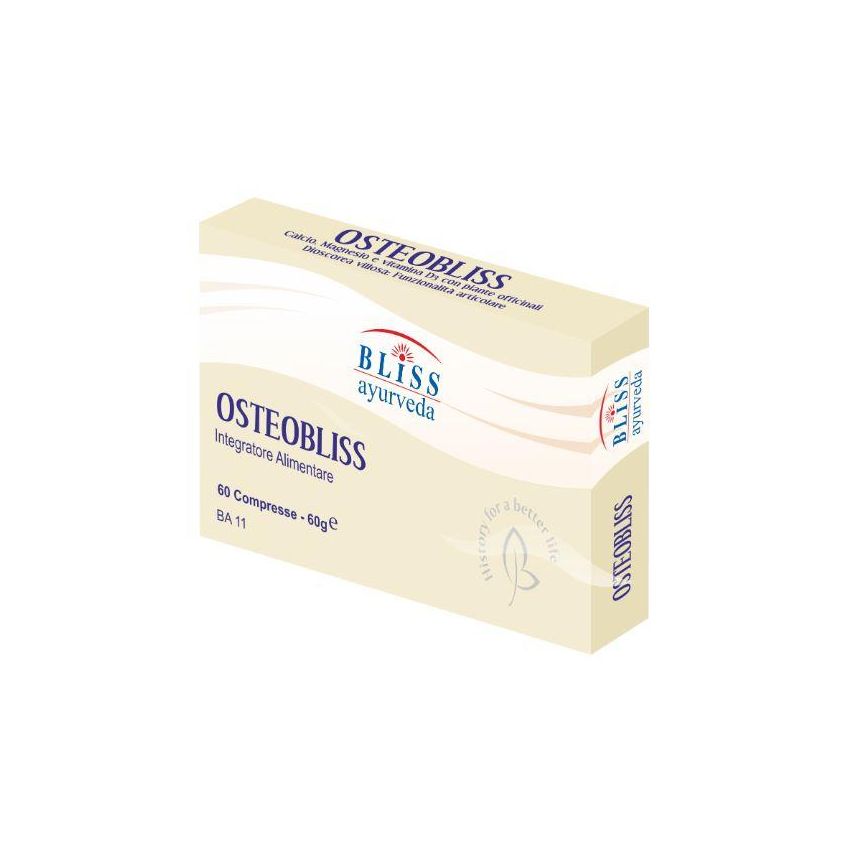 OsteoBliss - Integratore per la Salute delle Ossa, 60 Compresse
