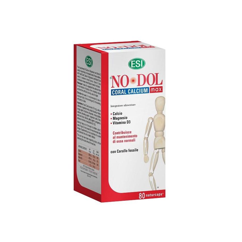 No Dol Max Coral Calcium – 80 Capsule