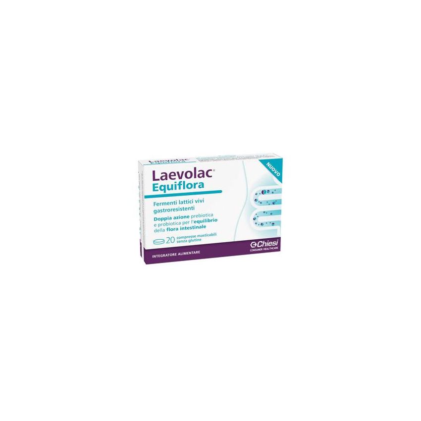 Laevolac Equiflora - 20 Compresse Digestive