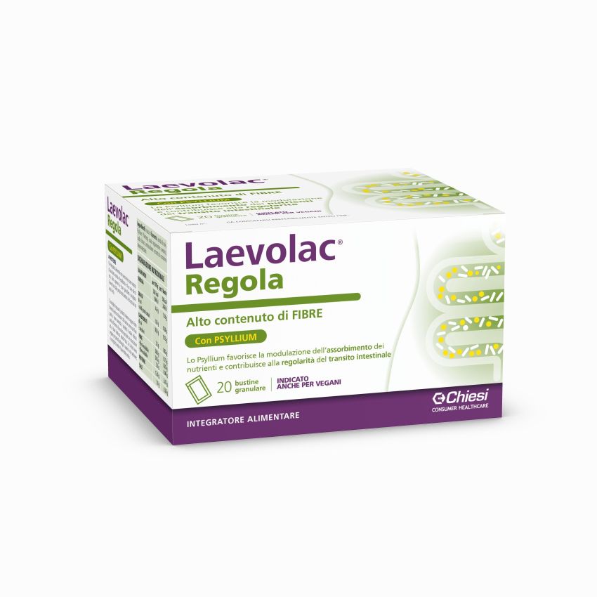Laevolac Regola - Lassativo in Bustine, Confezione da 20 Pezzi