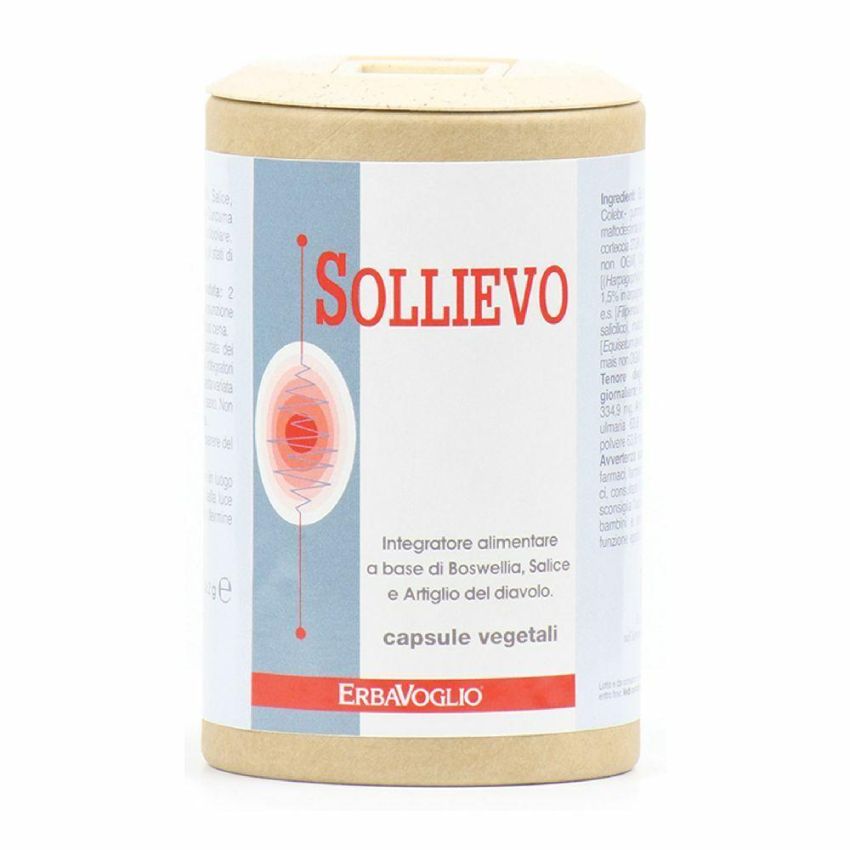 Sollievo - Integratore Alimentare per il Benessere Digestivo, 60 Capsule