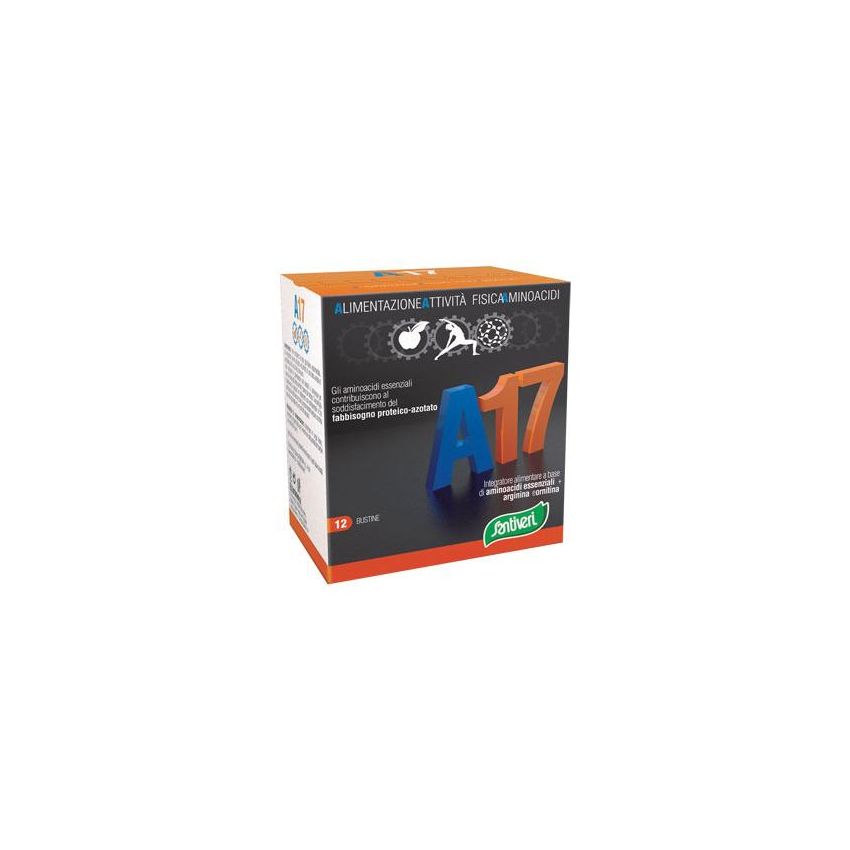 Santiveri A17 - Bustine di Aminoacidi Essenziali - Confezione da 12