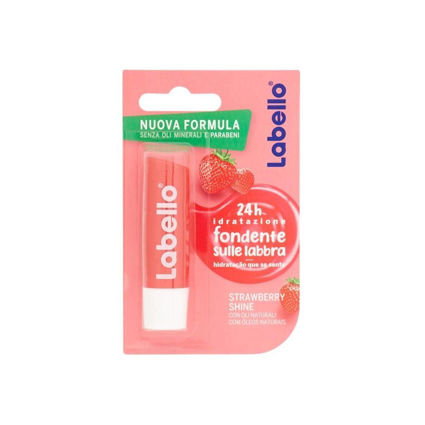 Labello Strawberry Shine Lip Balm - Singolo Pezzo
