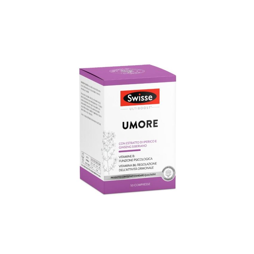 Swisse Umore - Integratore per il Benessere dell'Umore, 50 Compresse