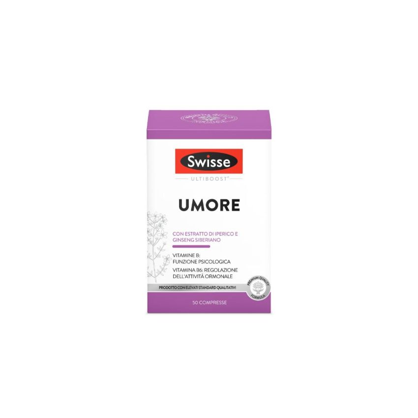 Swisse Umore - Integratore per il Benessere dell'Umore, 50 Compresse
