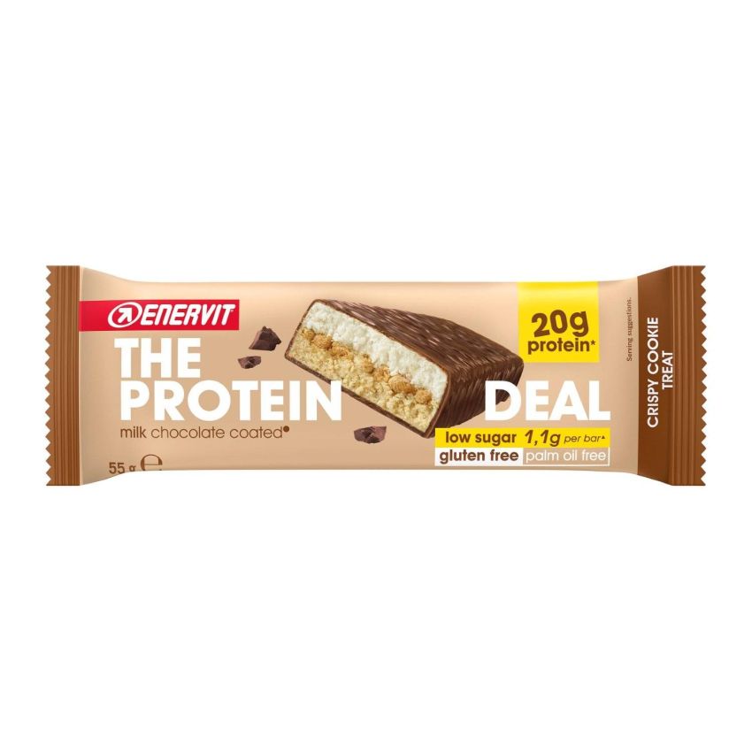 Enervit 55g Protein Bar - Cookie Flavor
