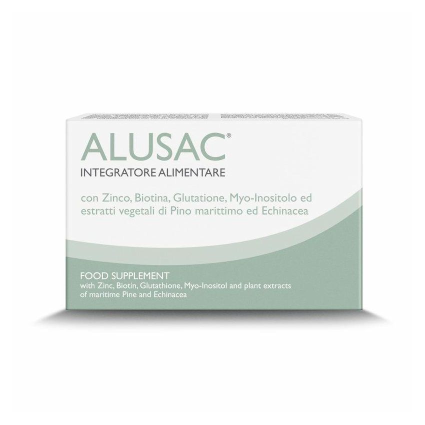 Skinius Alusac: Pillole Nutrizionali, Confezione da 30 Compresse