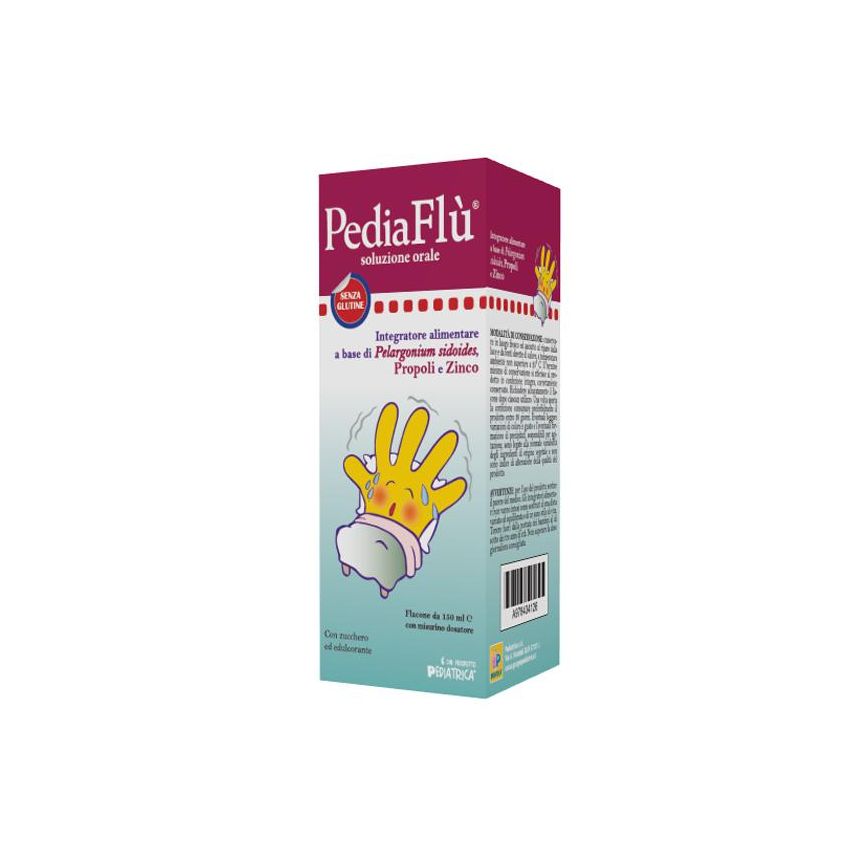 Pedialyte Soluzione Elettrolitica per Bambini, Supporto Influenza, 150ml