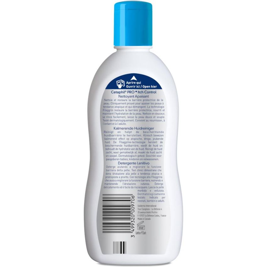 Cetaphil Pro Detergente Lenitivo Fluido - 295ml