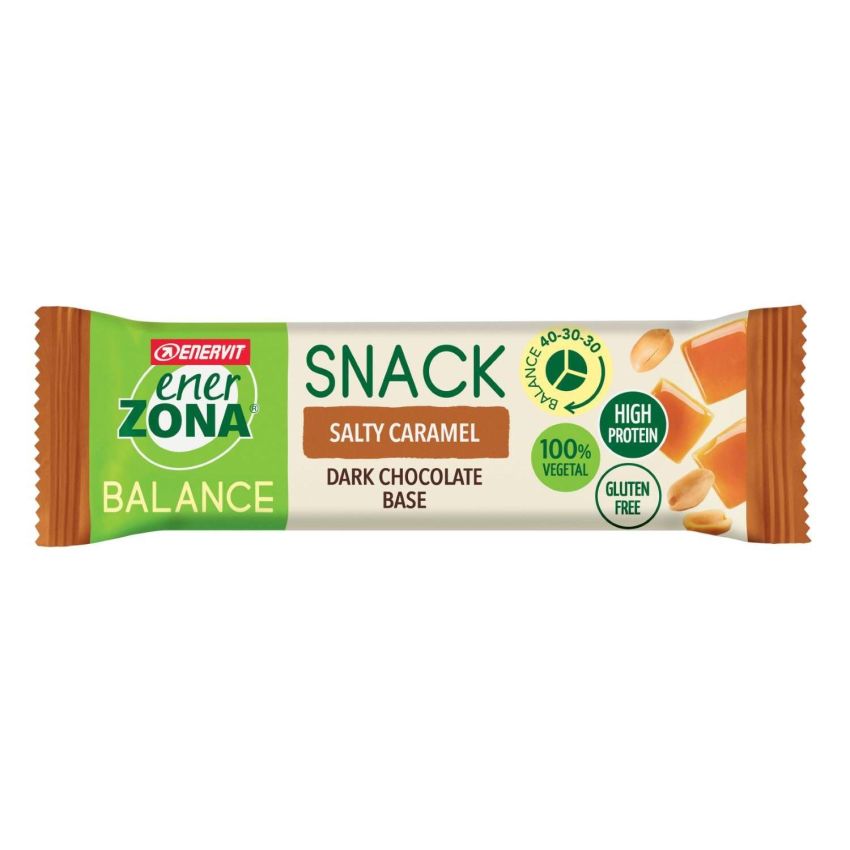 Barretta EnerZona Salty Caramel Snack da 25g