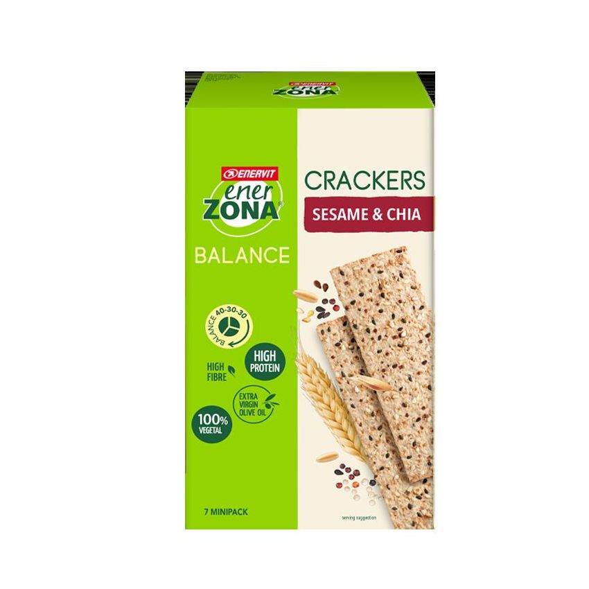 Enerzona Crackers con Sesamo e Chia - 175g