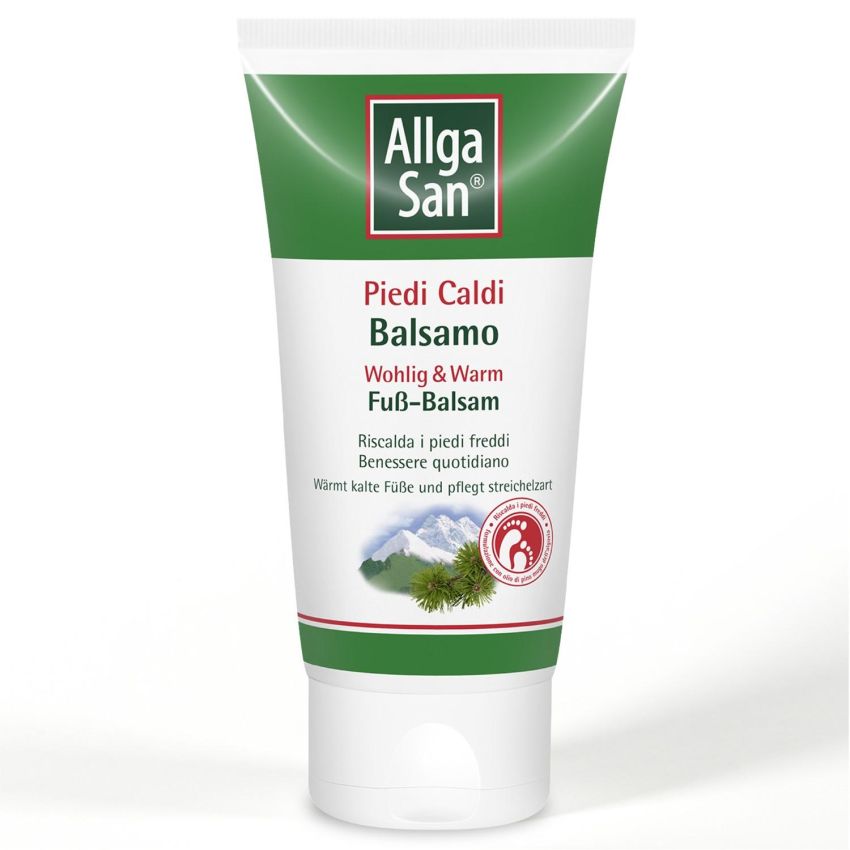AllgaSan Balsamo Riscaldante per Piedi Freddi - 75ml