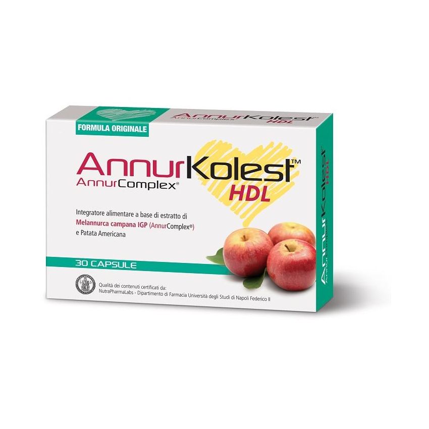 Annurkolest: Supplemento di Controllo del Colesterolo - 30 Capsule