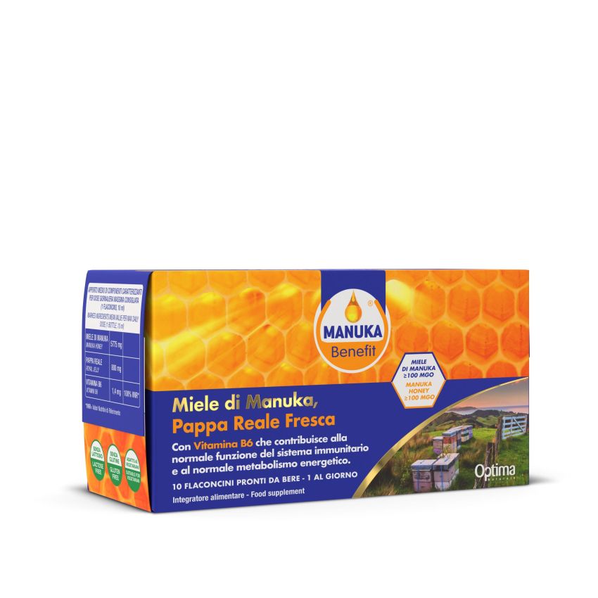 Benefit Manuka Pappa Reale con Vitamina B6 - Set di 10 Flaconcini