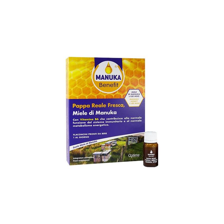 Benefit Manuka Pappa Reale con Vitamina B6 - Set di 10 Flaconcini