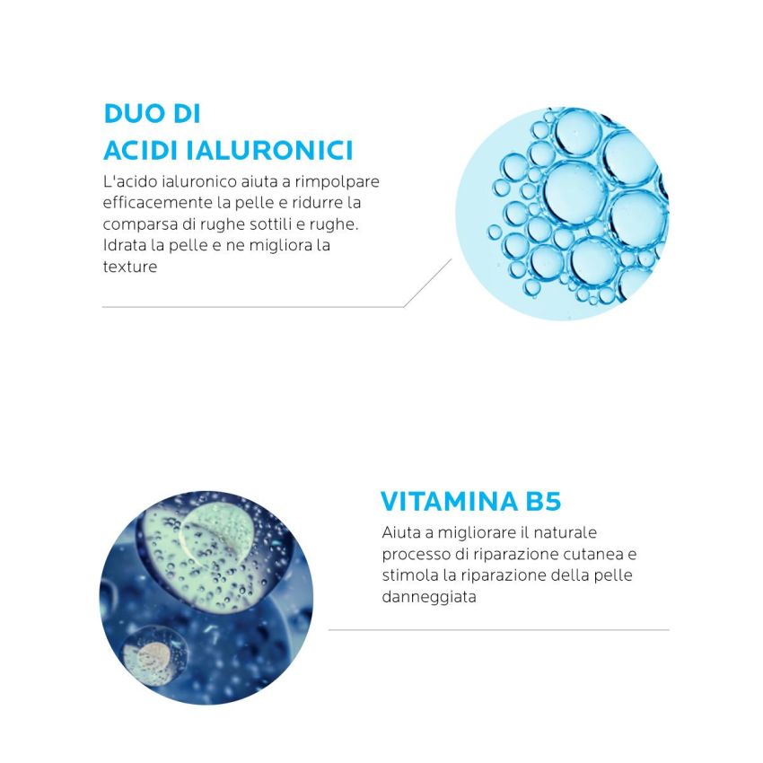 La Roche-Posay Hyalu B5 - Siero Viso Anti-Rughe Rimpolpante, 50 ml