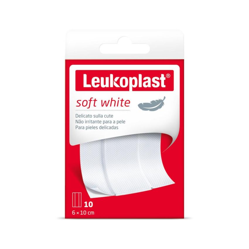 Leukoplast Soft White Cerotti - Confezione da 10 pezzi