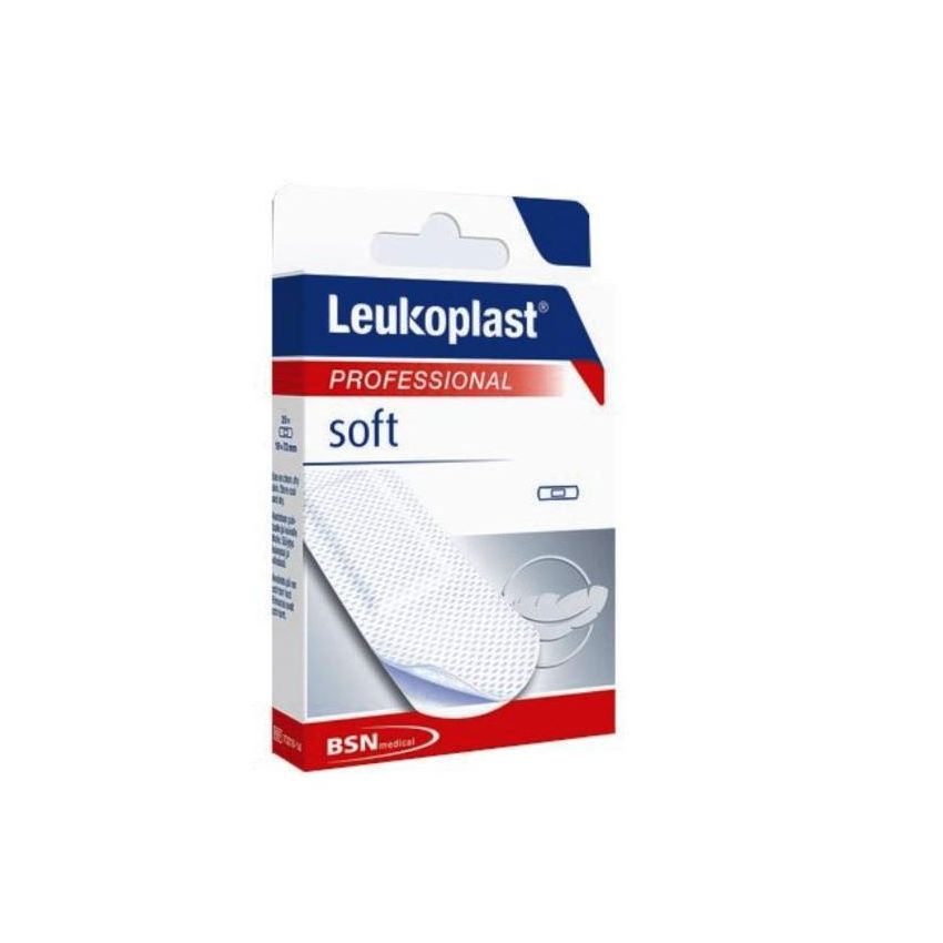 Leukoplast Soft White - Cerotti Morbidi 72mmx19mm, 20 Pezzi
