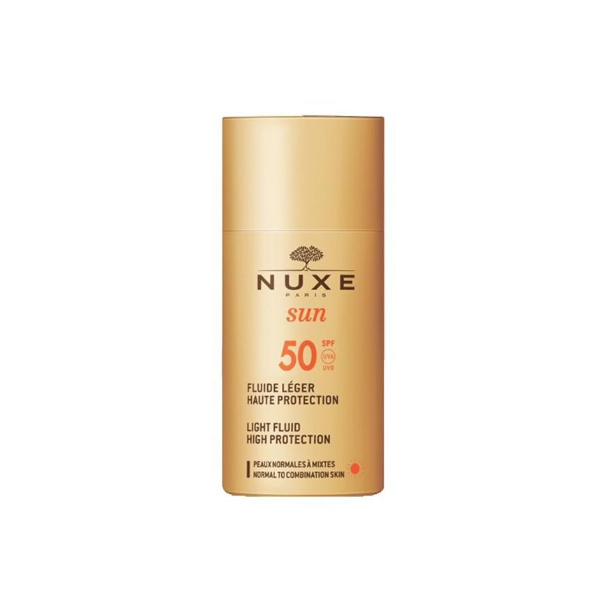 Fluido Solare Protezione Alta SPF50 di Nuxe Sun - 50ml