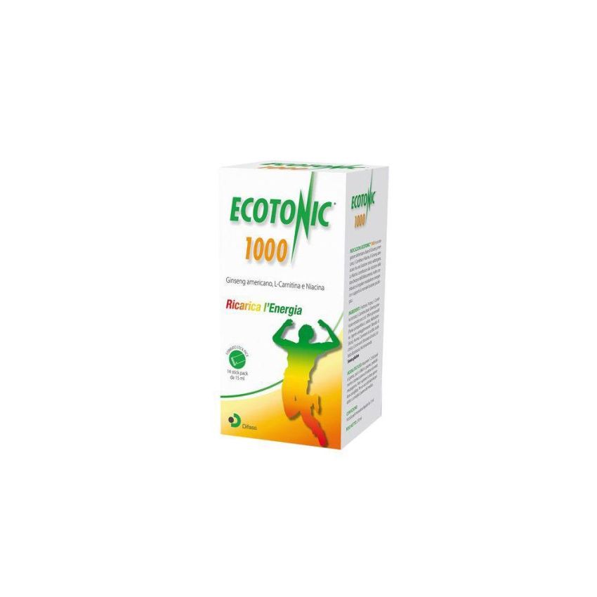 Pack Ecotonic 1000 - Set di 14 Stick da 15ml