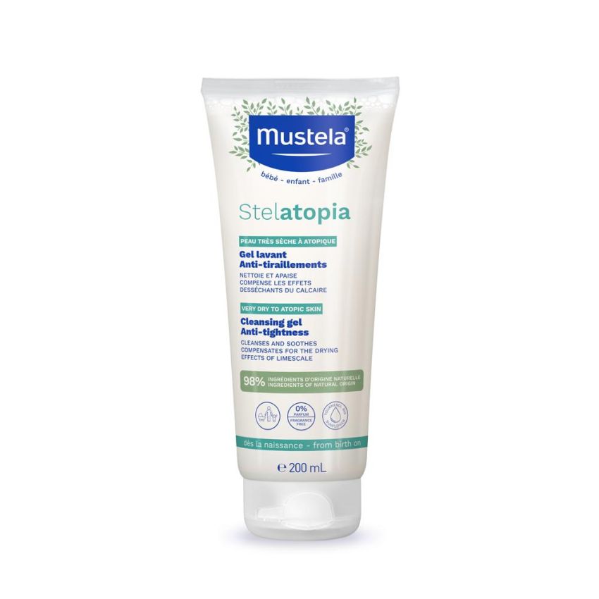 Mustela Stelatopia Gel Detergente Idratante - 200ml