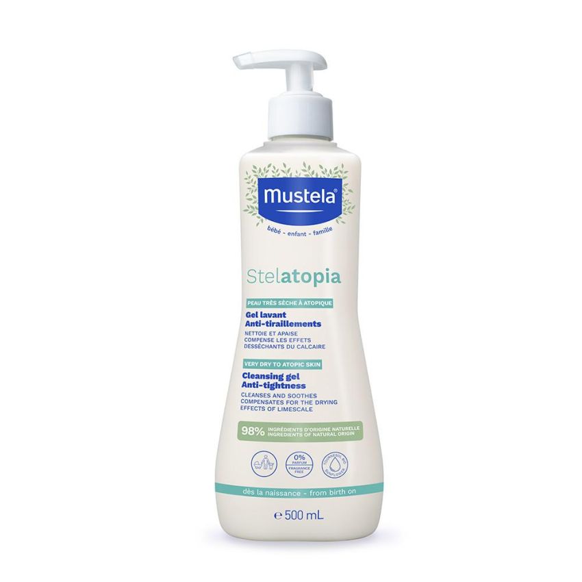 Mustela Stelatopia Gel Detergente Idratante 500ml