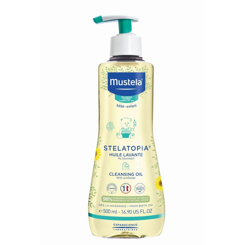 Olio da Bagno Mustela Stelatopia 500ml - Per Pelle Sensibile