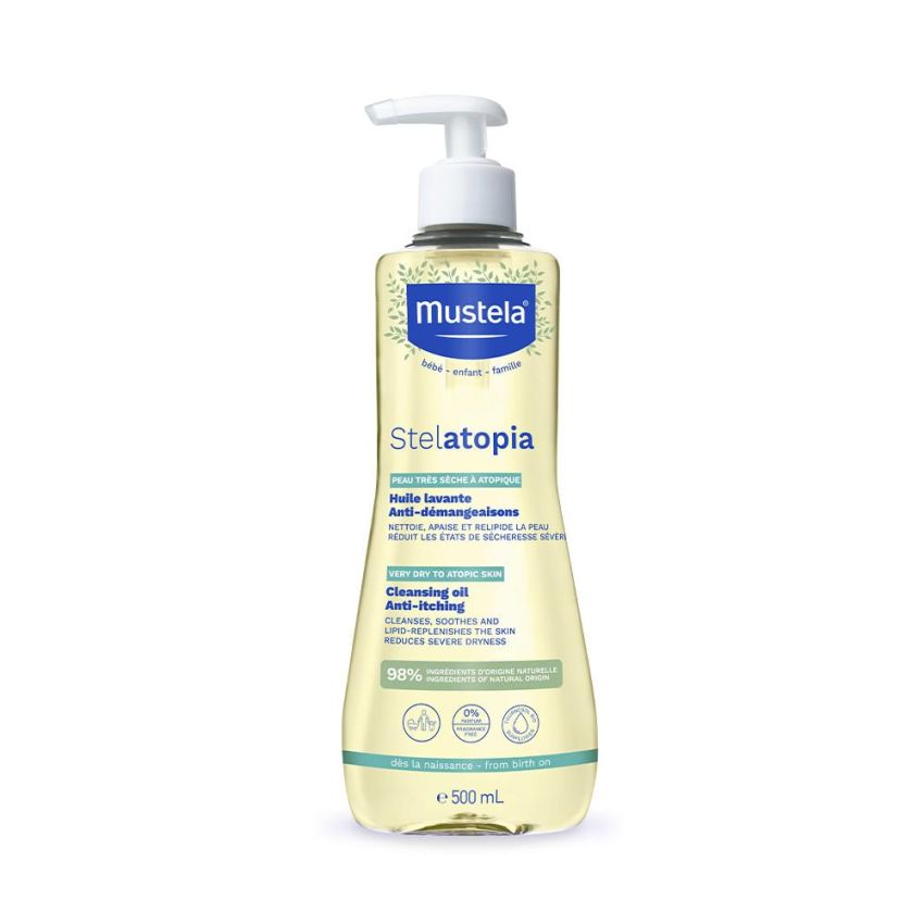 Olio da Bagno Mustela Stelatopia 500ml - Per Pelle Sensibile