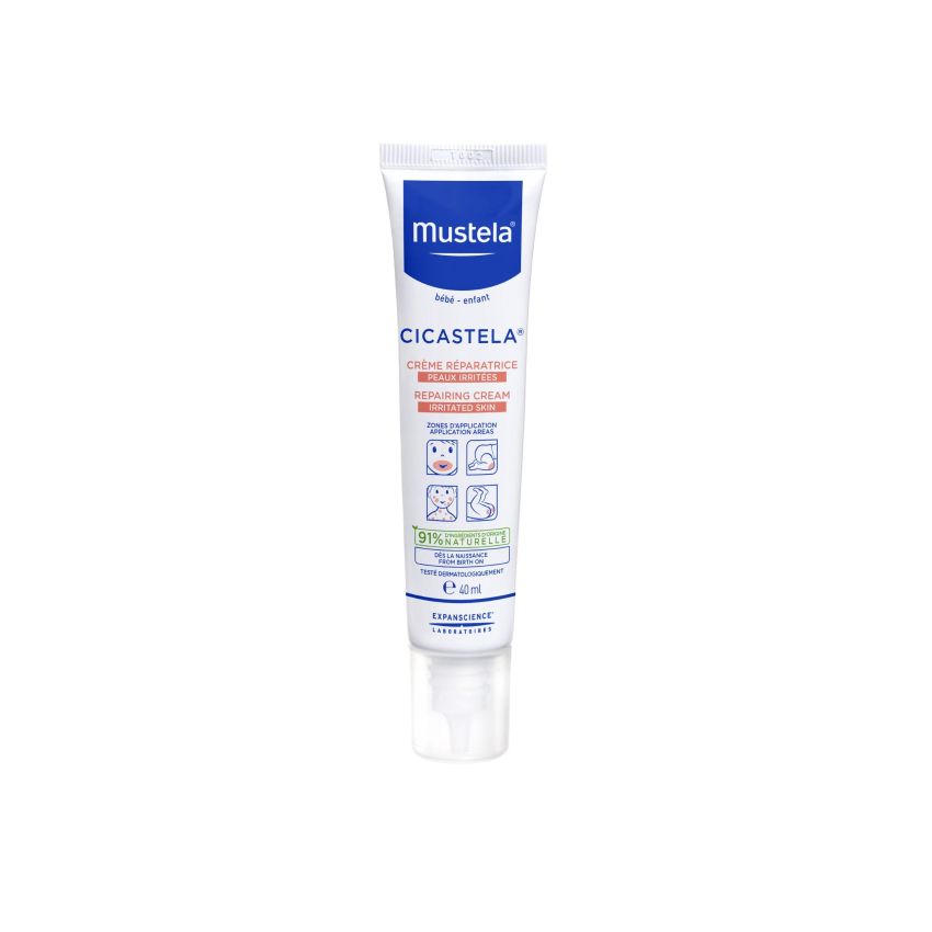 Mustela Cicastela Crema Riparatrice per la Pelle, 40ml