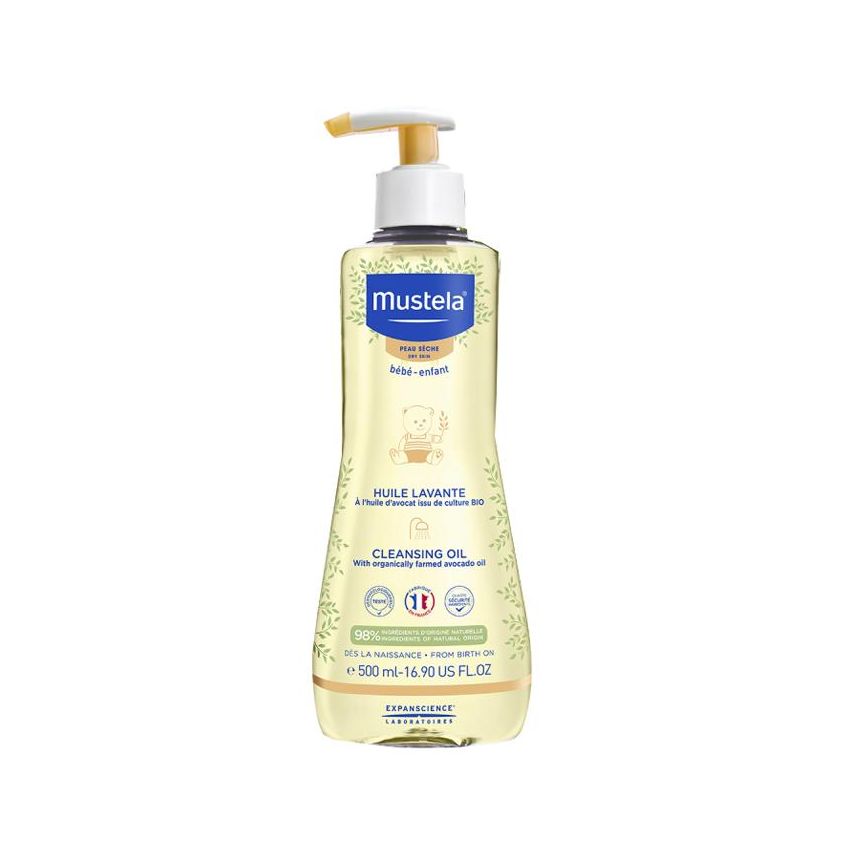 Olio da Bagno Mustela per Pelle Secca - 500ml