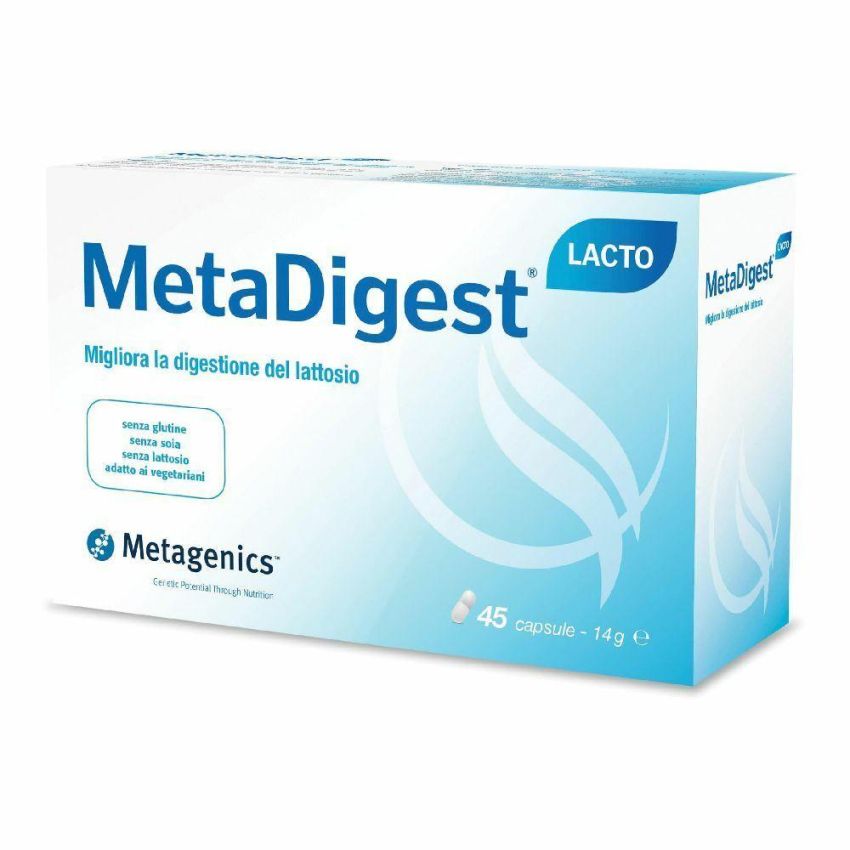 Metadigest Lacto Digestive Support - 45 Capsule