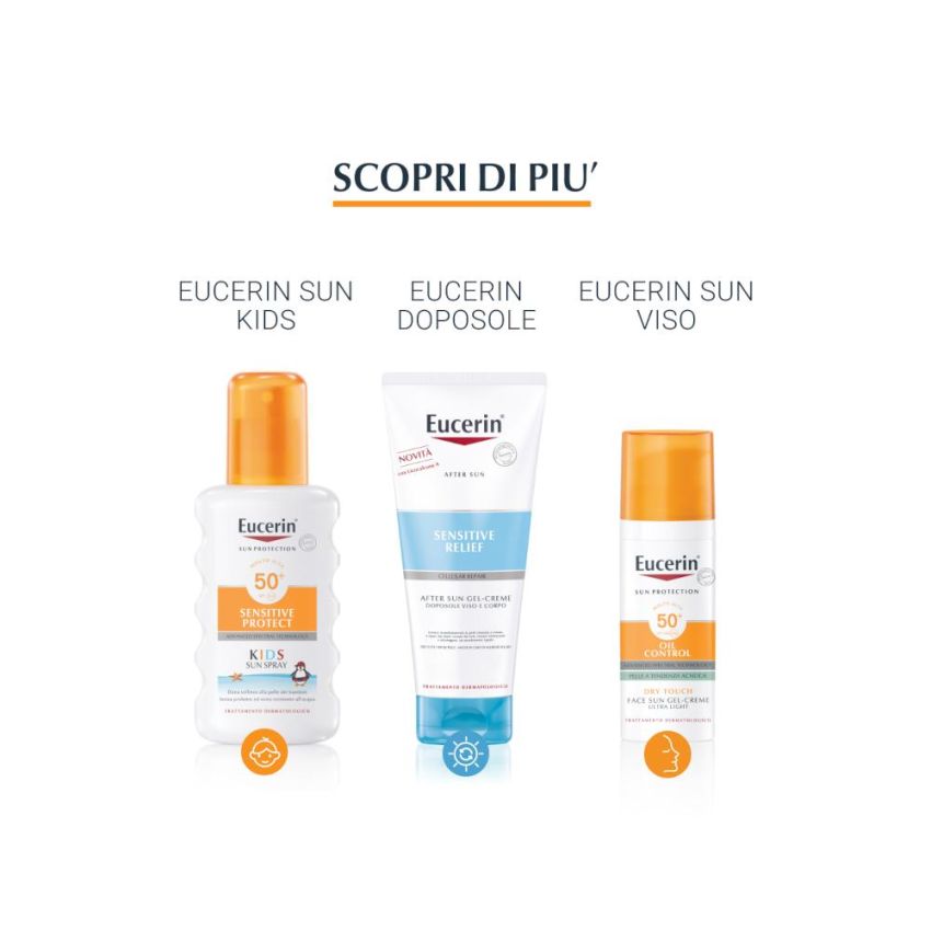 Eucerin SPF30 Dry Touch Sun Spray per Pelle Sensibile - 200ml