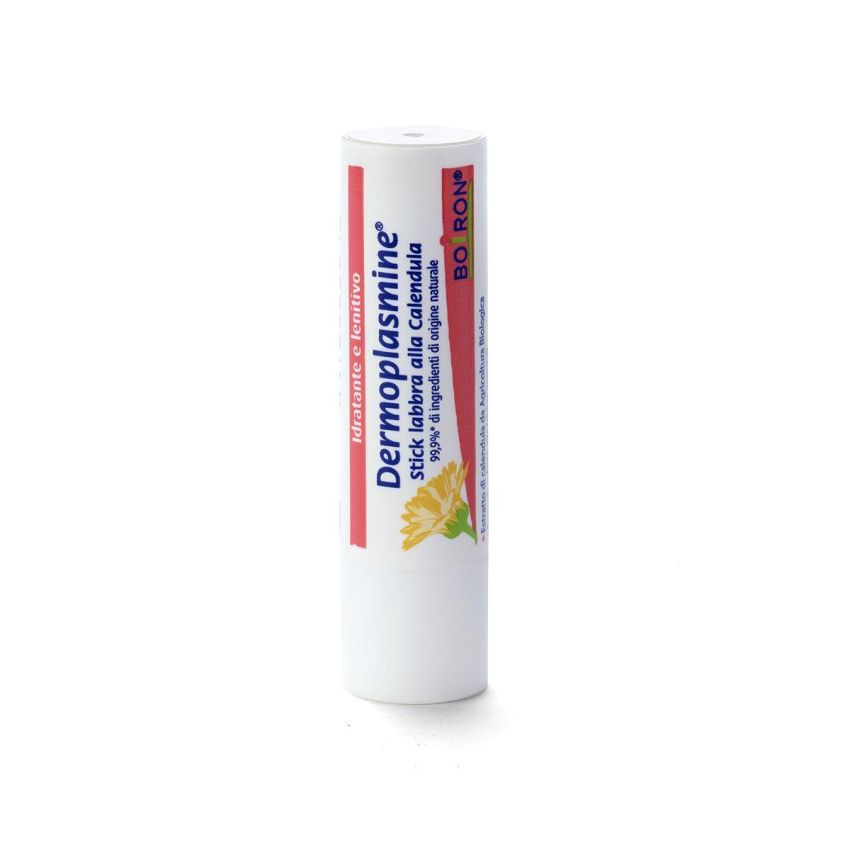 Stick Labbra Idratante e Lenitiva Dermoplasmine di Boiron con Calendula - 4g