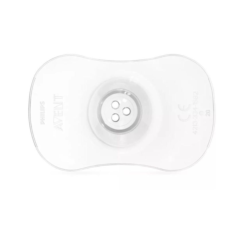 Avent Small Butterfly Nipple Shields, Set di 2 con Custodia da Viaggio