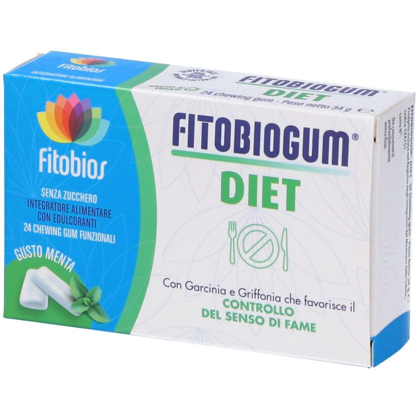 Fitobiogum 24 Diet Chewing Gum