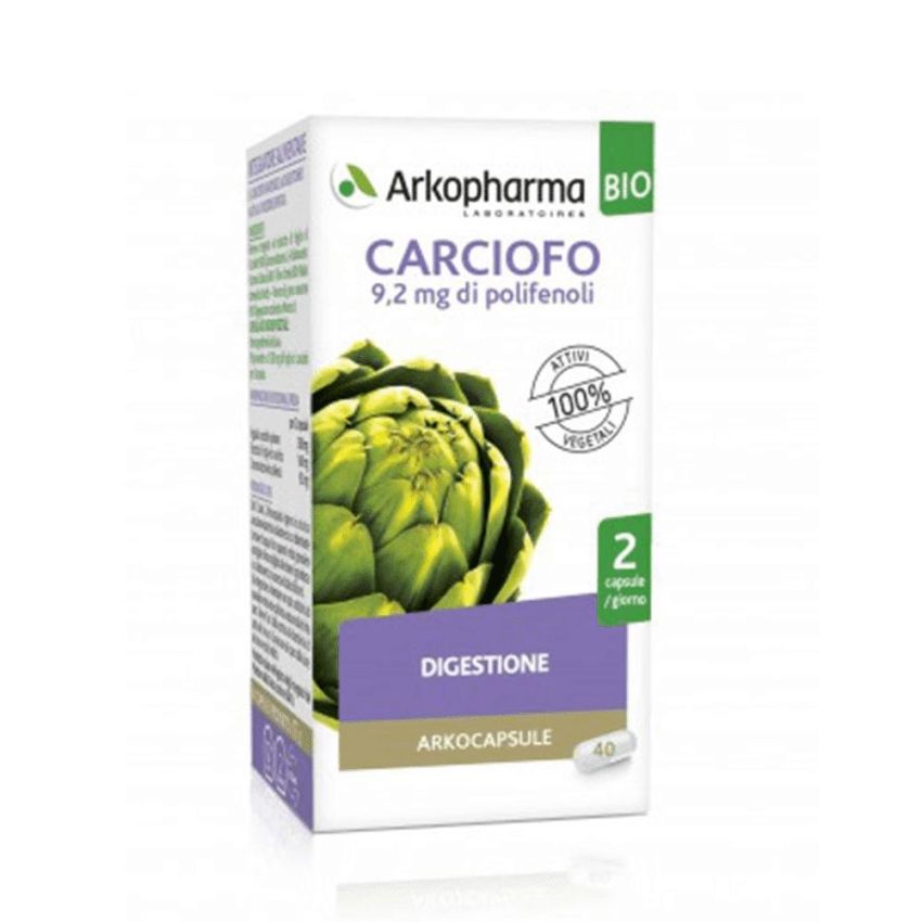 Arkopharma Carciofo Bio - 40 Capsule di Origine Biologica