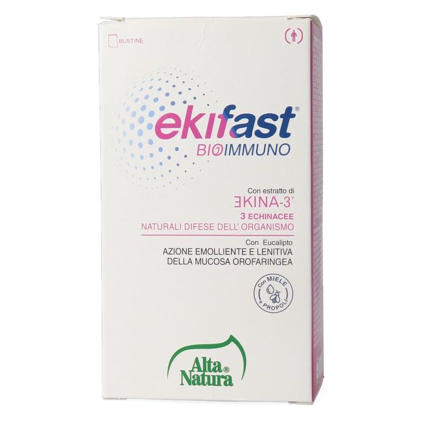 Ekifast Bioimmuno - Integratore Immunitario Biologico - 6 Bustine