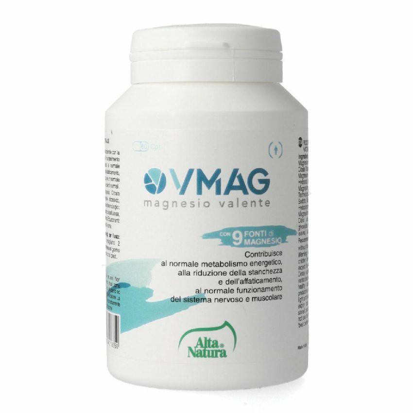 Vmag Valente Magnesio - Integratore di Alta Qualit√†, 60 Compresse