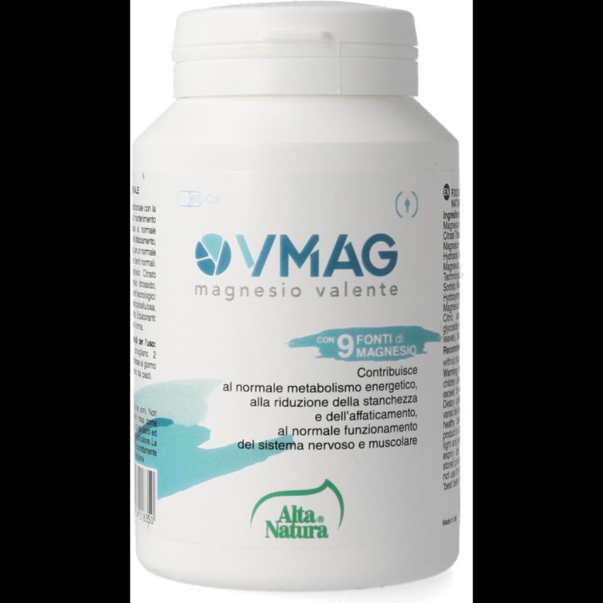 Vmag Valente Magnesio - Integratore di Alta Qualit√†, 60 Compresse
