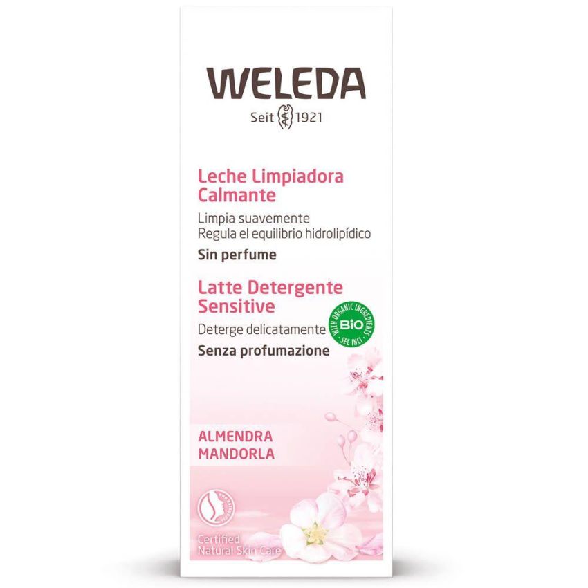 Weleda Latte Detergente Idratante alla Mandorla, 75ml