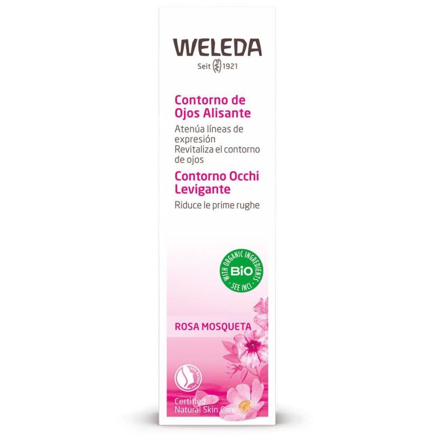 Weleda Rosa Mosqueta Contorno Occhi Levigante, 10ml