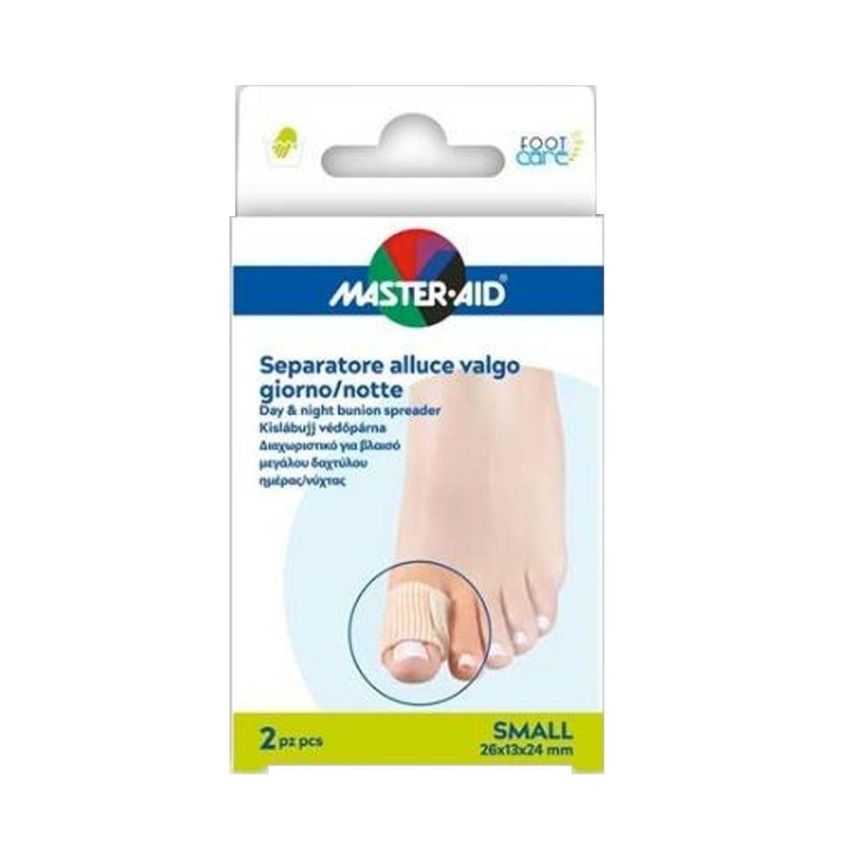 Master-Aid Divaricatore per Alluce, Taglia S, Confezione da 2 Pezzi