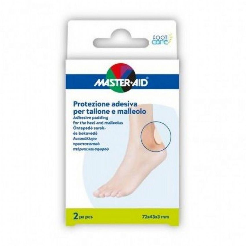 Protezione per Tallone e Malleolo Master-Aid Foot Care - Confezione da 2 Pezzi